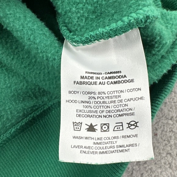 Nike Center Swoosh Phoenix Fleece Hoodie Women Medium Green Logo DQ5858-365 - Picture 3 of 16